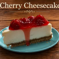 Cherry cheesecake